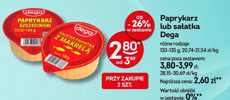 Paprykarz lub sałatka