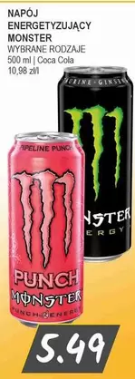 Monster - NAPÓJ ENERGETYZUJĄCY