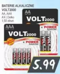 BATERIE ALKALICZNE AA, AAA