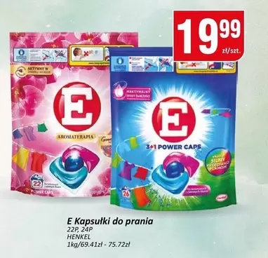 E Kapsułki do prania 3+1 POWER CAPS