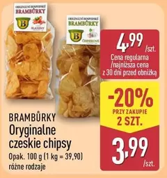 Bramburky Oryginalne czeskie chipsy