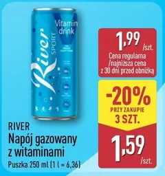Napój gazowany z witaminami