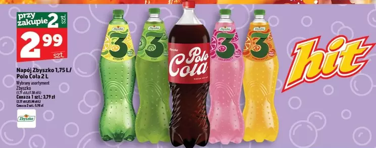 Polo - Napoje Zbyszko 1,75L / Cola 2L