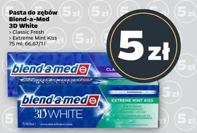Classic - Pasta do zębów 3D White