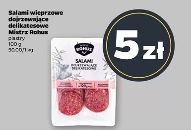Salami wieprzowe dojrzewające delikatesowe