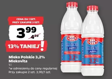 Mleko Polskie 3,2% Mlekovita