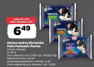Karma mokra dla kotów Felix Fantastic