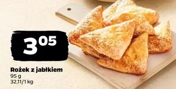 Rożek z jabłkiem