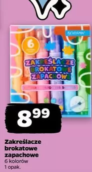 Zakreślacze brokatowe zapachowe