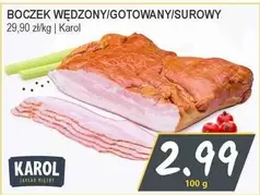 BOCZEK WĘDZONY/GOTOWANY/SUROWY