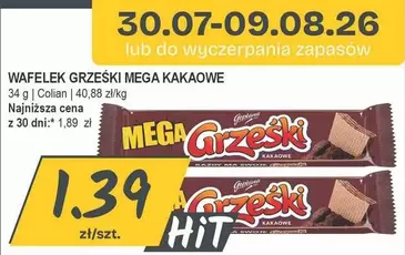 Mega - WAFELEK GRZESKI MEGA KAKAOWE