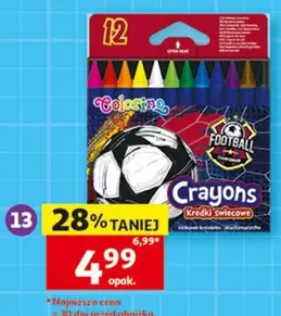 Crayons Kredki świecowe