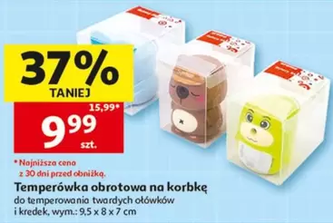 Temperówka obrotowa na korkręk