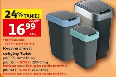 Kosz na śmieci uchylny Twist