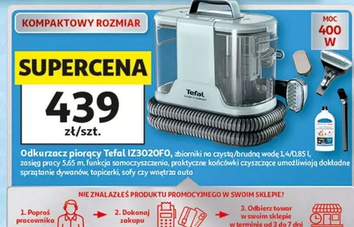 Odkurzacz piorący