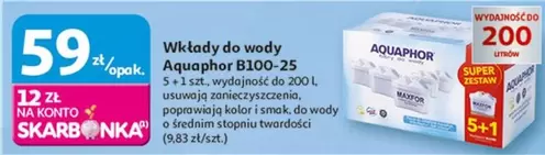 Kolor - Wkłady do wody B100-25