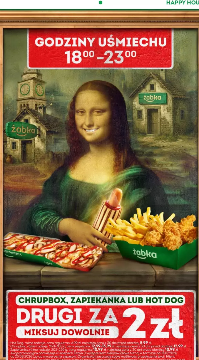 CHRUPBOX, ZAPIKANKA LUB HOT DOG