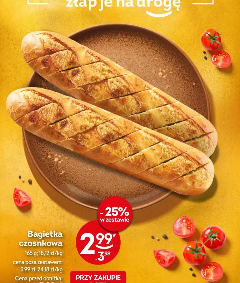Bagietka czosnkowa