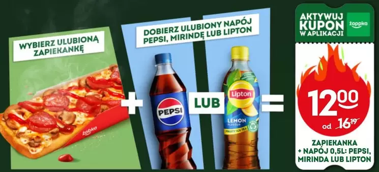 Pepsi - Zapiekanka + Napój