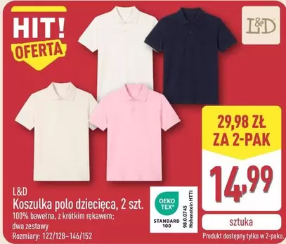 Polo - Koszulka polo dziecięca, 2 szt.