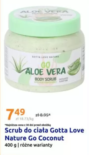 Aloe - Scrub do ciała