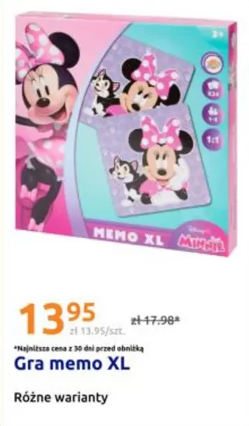 Gra memo XL