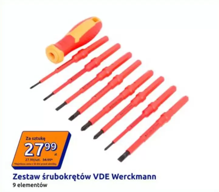 Zestaw śrubokrętów VDE