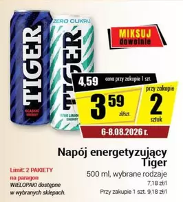 Tiger - Napój energetyzujący