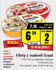 Filety z makreli