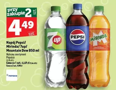 Pepsi - Napój /Mirinda/7up/Mountain Dew