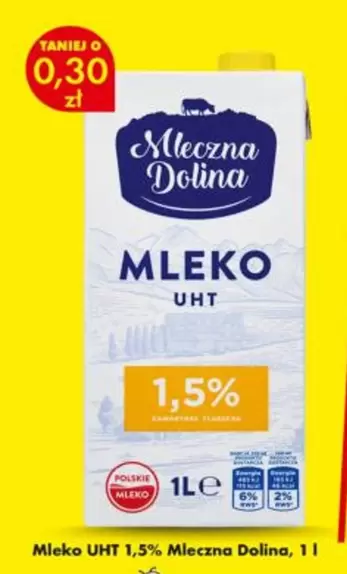 Mleko UHT 1,5%