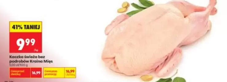 Kaczka świeża bez podrobów