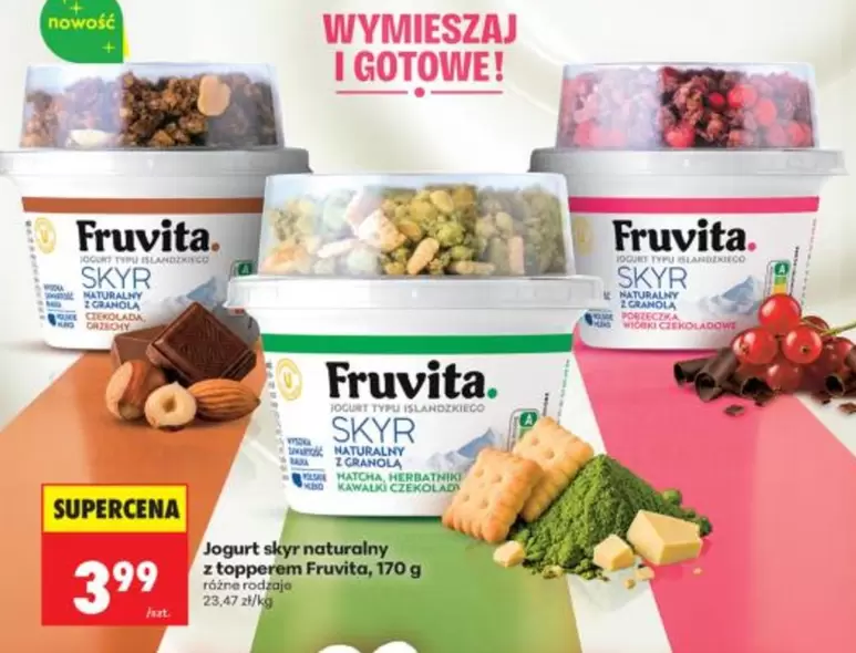 Matcha - Jogurt skyr naturalny z dodatkiem