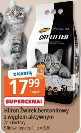 Cat - Żwirek bentonitowy z węglem aktywnym
