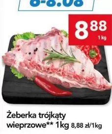 Żeberka trójkąty wieprzowe