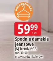 Mix - Spodnie damskie jeansowe