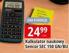 Kalkulator naukowy SEC 150 GN/BU