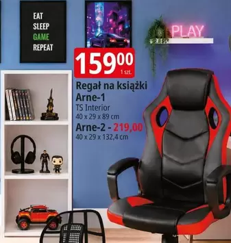 Regal na książki Arne-1, Arne-2
