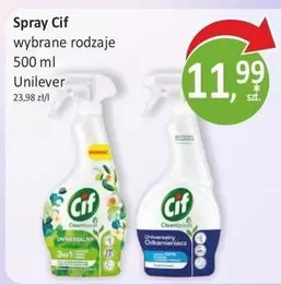 Spray Cif wybrane rodzaje
