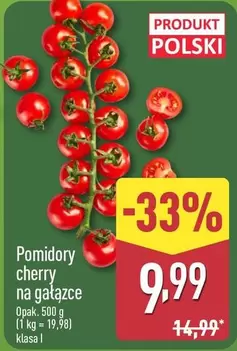 Pomidory cherry na gałązce