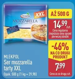 Ser mozzarella tarty XXL
