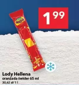 Lody oranżada świder