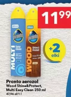 Pronto aerozol Multi Easy Clean & Wood Shine&Protect