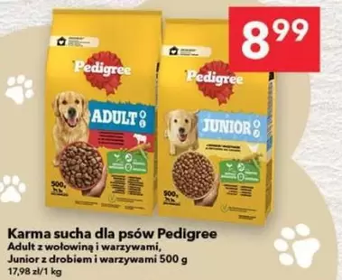 Karma sucha dla psów Adult z wołowiną i warzywami, Junior z drobiem i warzywami