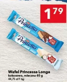 Wafel Longa kokosowa, mleczna