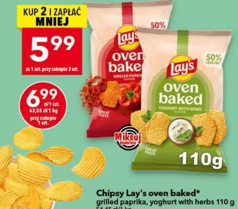 Lay'S - Chipsy Lay's oven baked