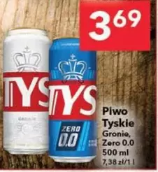 Piwo Tyskie Gronie, Zero 0.0