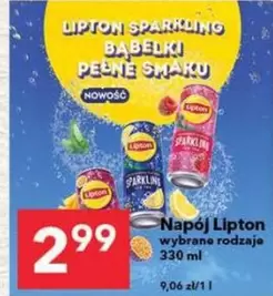 LIPTON SPARKLING BABELKI PEŁNE SMAKU