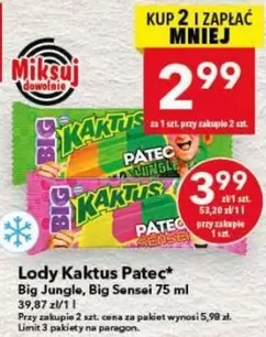 Lody Kaktus PATEC