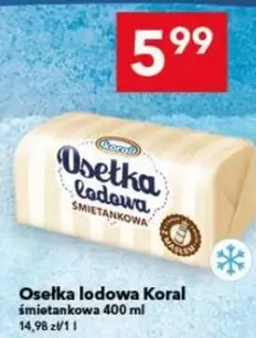 Osełka lodowa śmietankowa